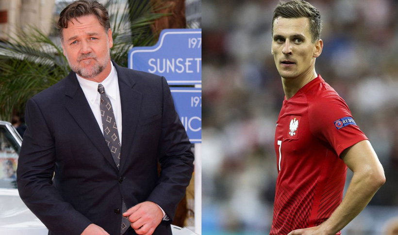 Arkadiusz Milik odpowiedział Russellowi Crowe
