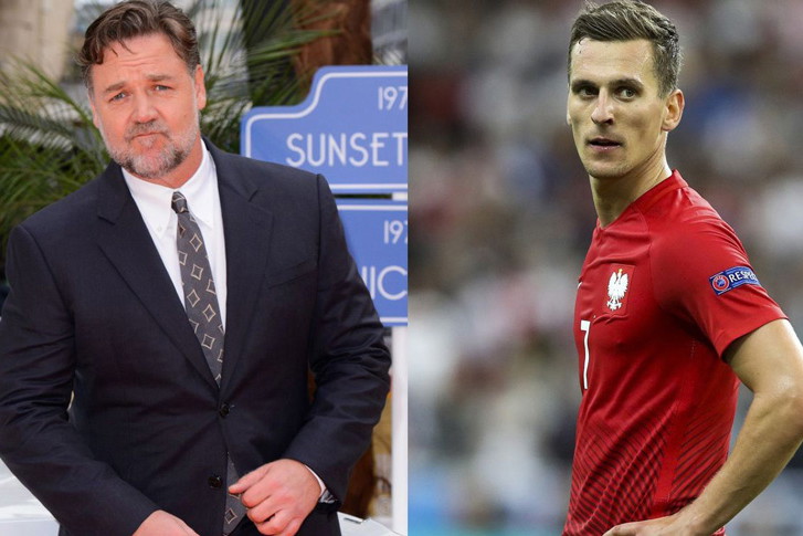 Arkadiusz Milik odpowiedział Russellowi Crowe