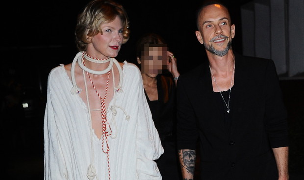 Nergal z nową partnerką na pokazie Roberta Kupisza?