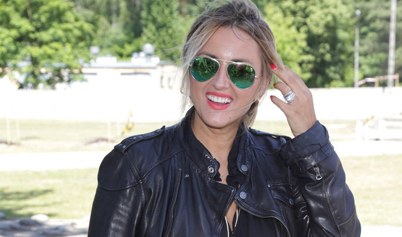 Odchudzona Karolina Szostak na sportowej imprezie