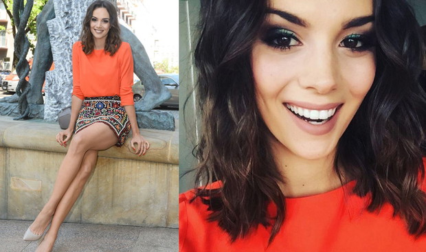 Paulina Krupińska na castingu przed konkursem Miss Polonia 2016