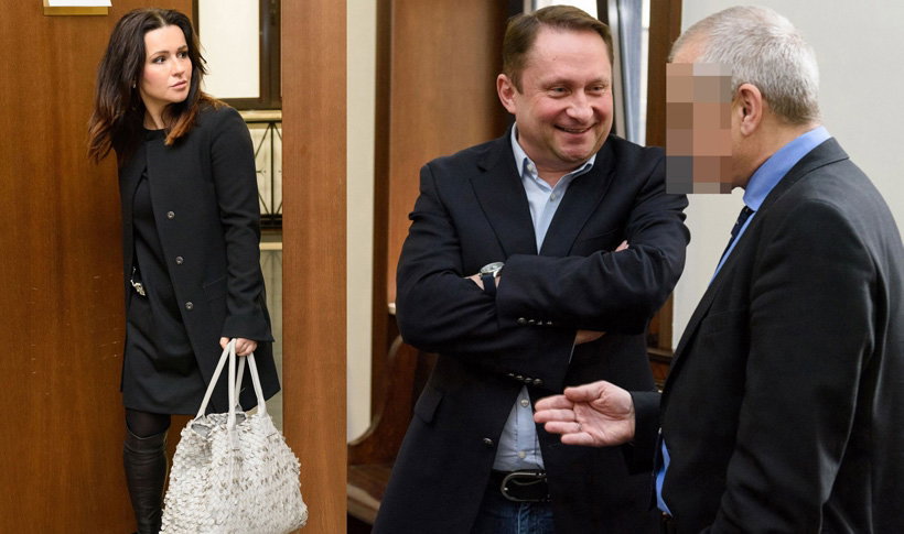 Beata Tadla i Kamil Durczok w sądzie