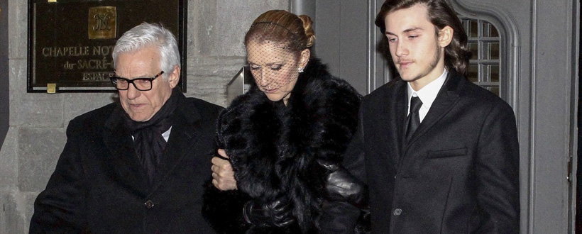 Celine Dion pożegnała męża