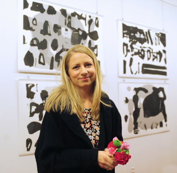 Wernisaz grafik Marianny Stuhr
