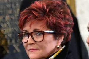 Jolanta Kwaśniewska w żałobie