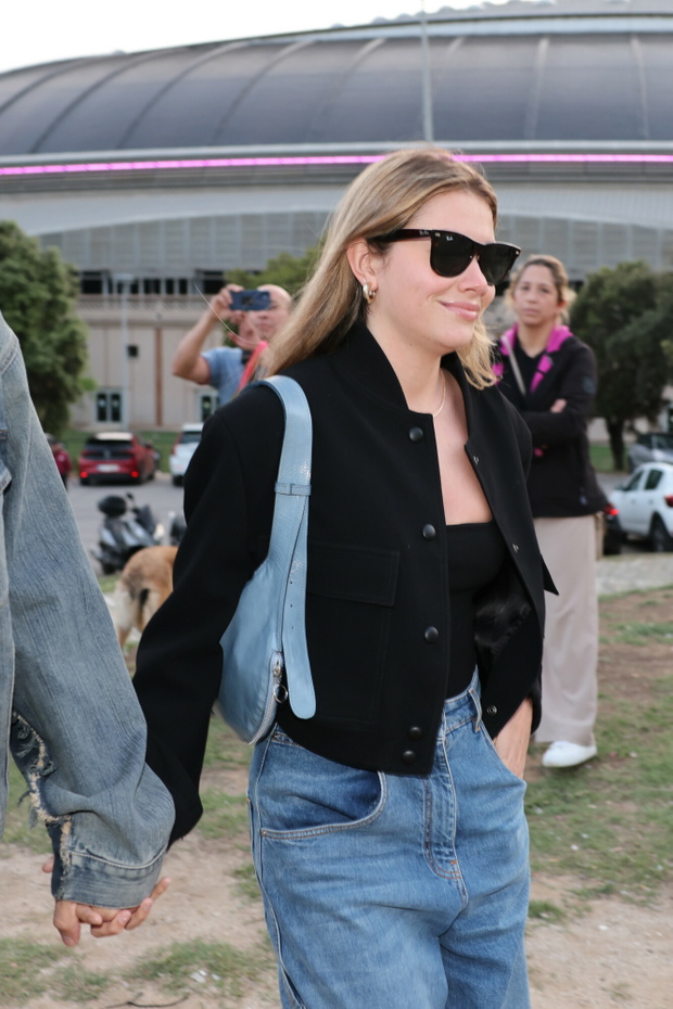 Gerard Pique i Clara Chia na koncercie Coldplay