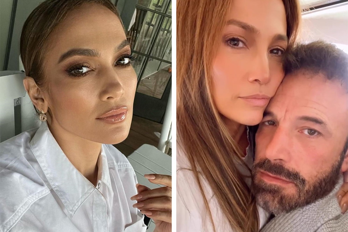 Jennifer Lopez sprawdza drinka Bena Afflecka