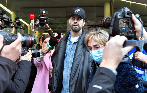 Shakira i Gerard Pique przed s?dem w Barcelonie