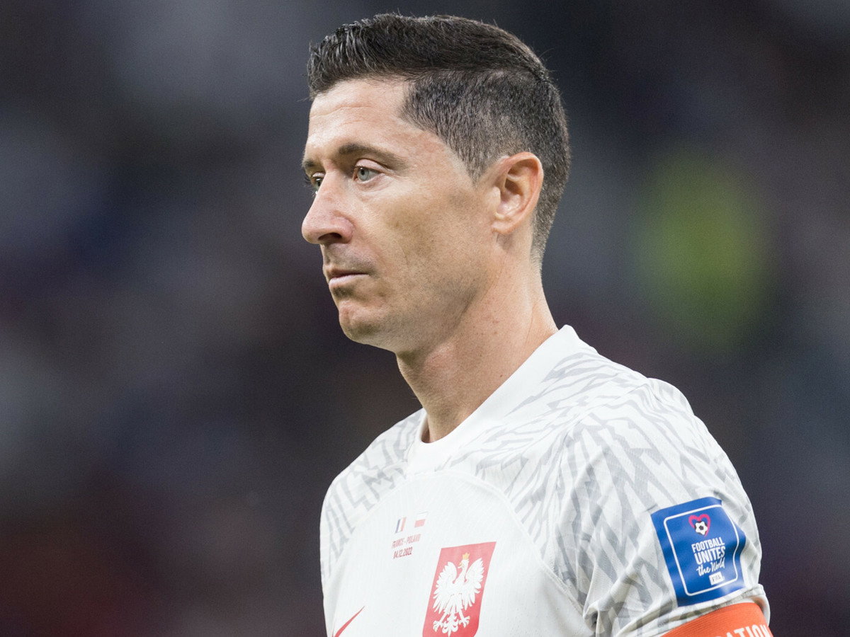 Robert Lewandowski żegna Pelego