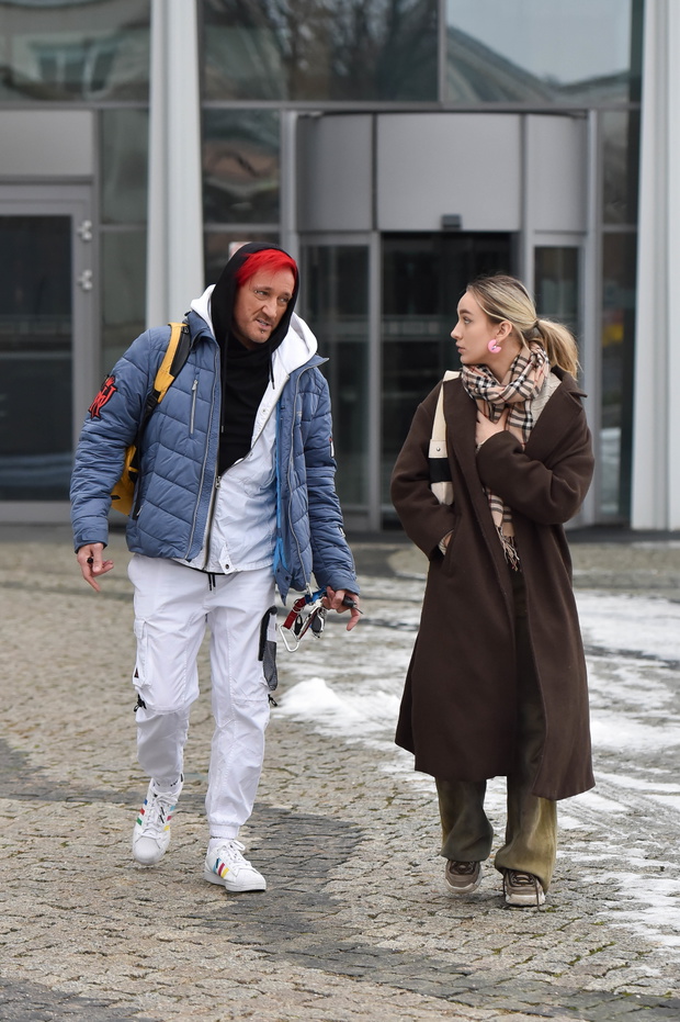 2022.11.26 Warszawa
Michal Wisniewski z corka Fabienne
FOT KS/AF EOS