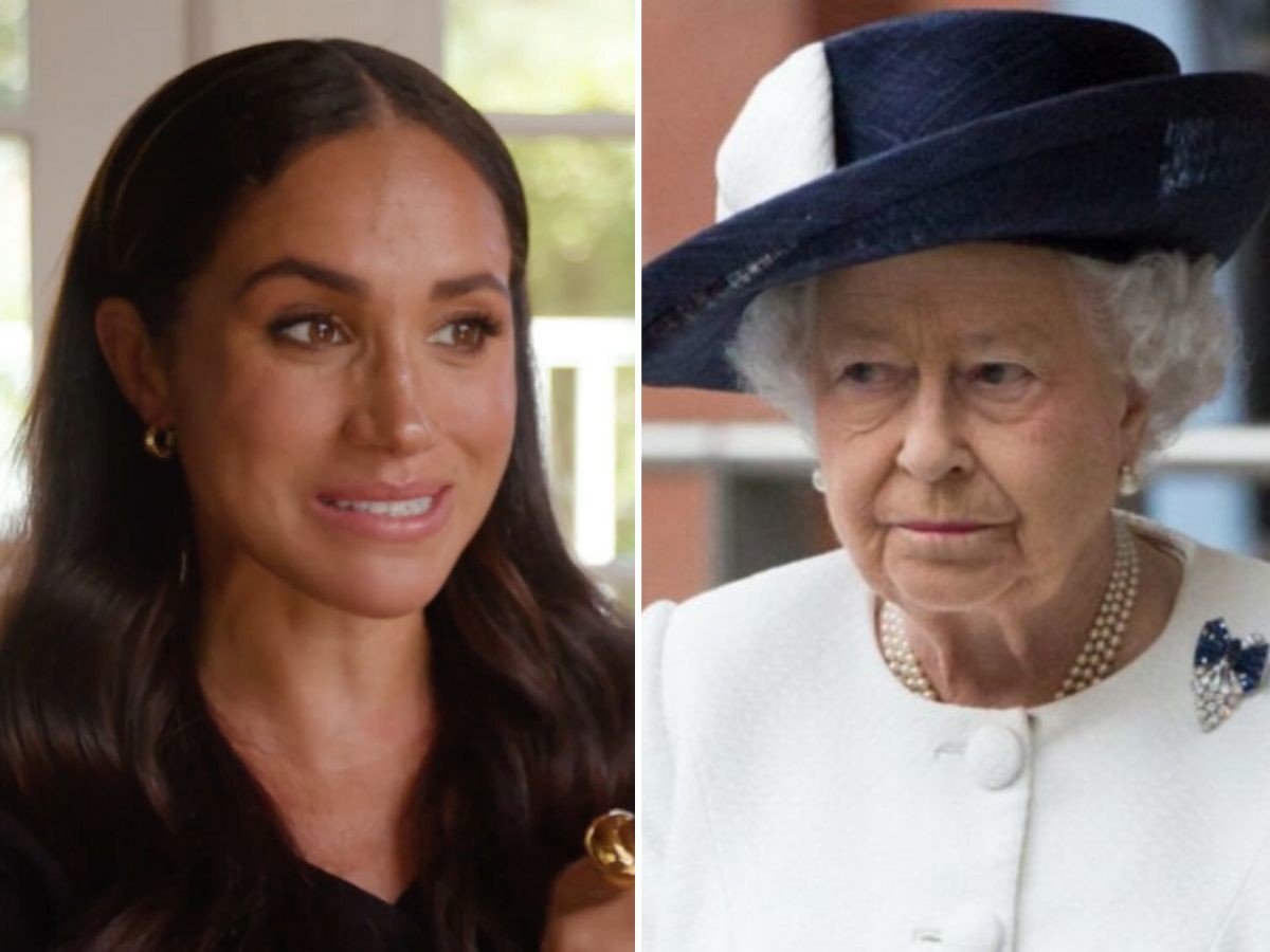 Meghan Markle i królowa Elżbieta II