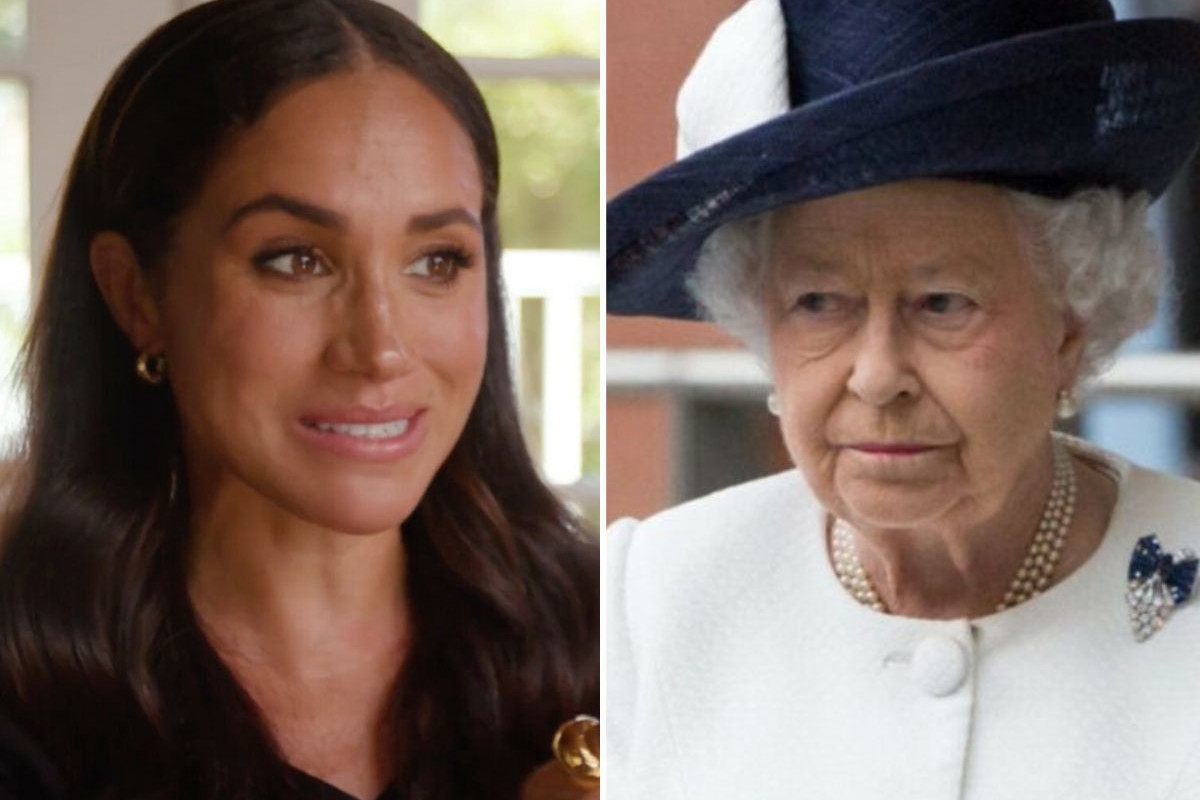 Meghan Markle i królowa Elżbieta II