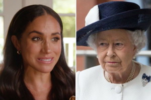 Meghan Markle i królowa Elżbieta II