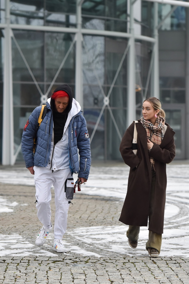 2022.11.26 Warszawa
Michal Wisniewski z corka Fabienne
FOT KS/AF EOS