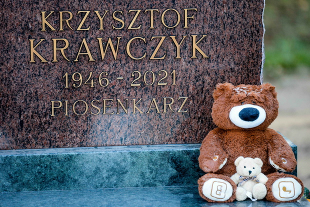Grób Krzysztofa Krawczyka