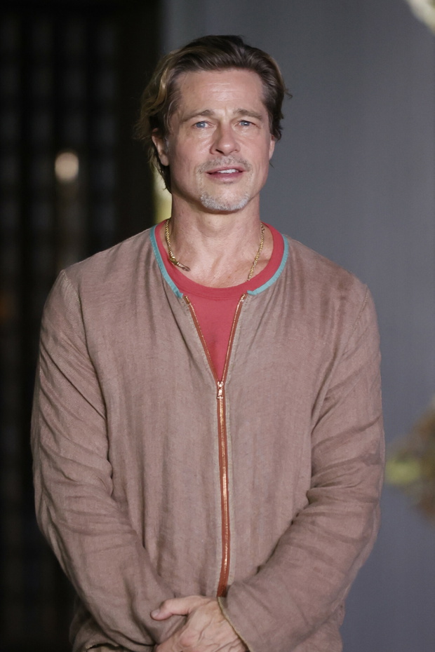 Brad Pitt na promocji filmu w Japonii