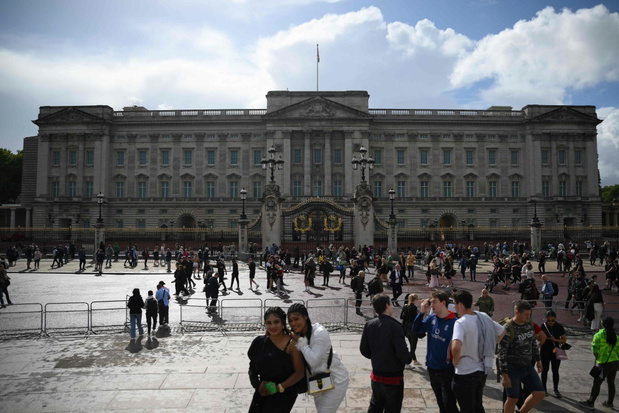 Sytuacja przed Pa?acem Buckingham