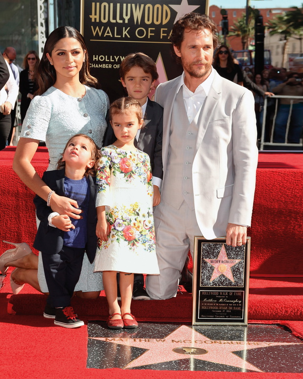 Matthew McConaughey Honored With Star On The Hollywood Walk Of Fame