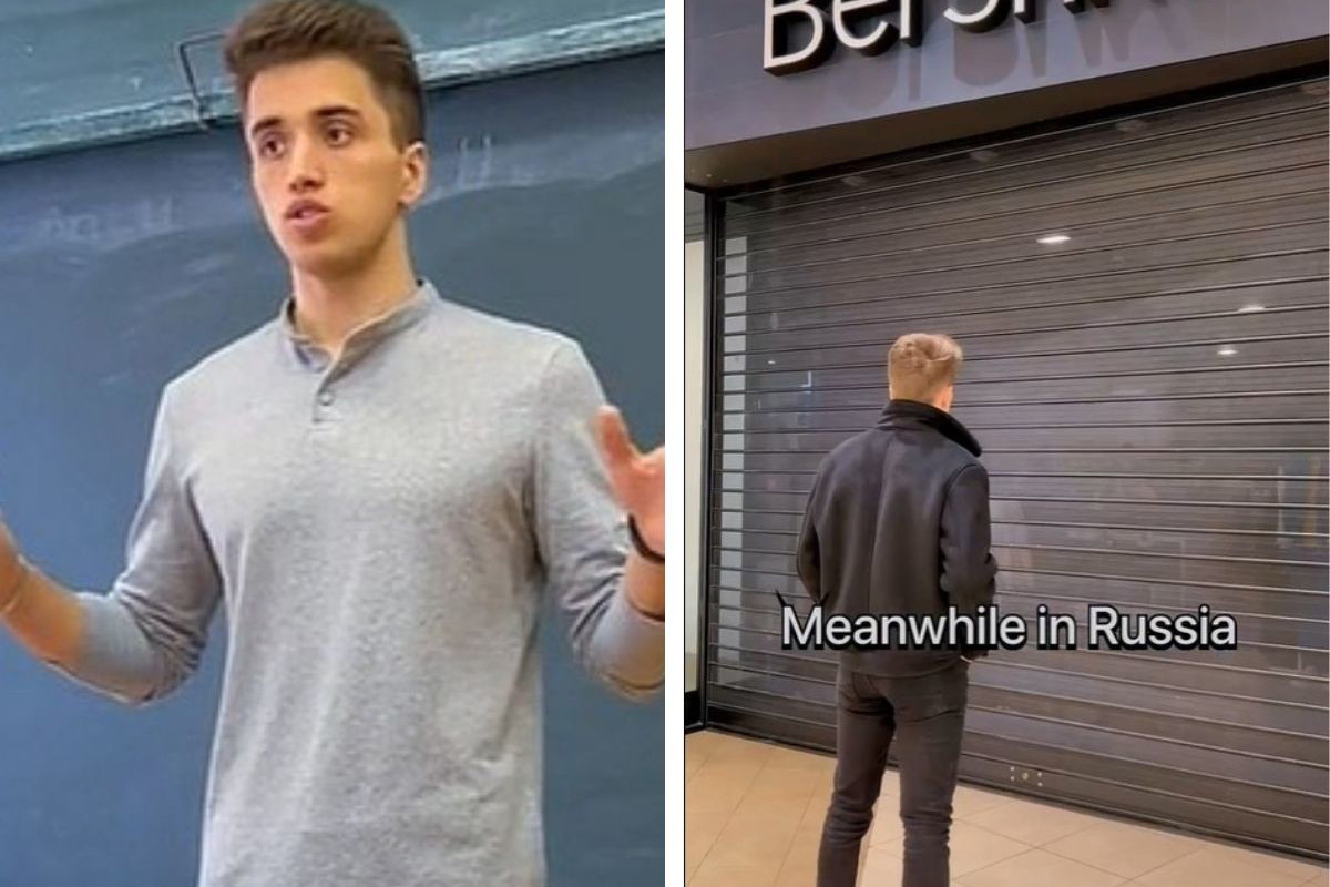Rosyjski influencer pokazał, jak teraz wygląda życie w Rosji