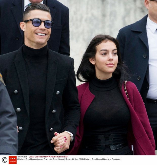 Cristiano Ronaldo i Georgina Rodriguez w drodze do s?du