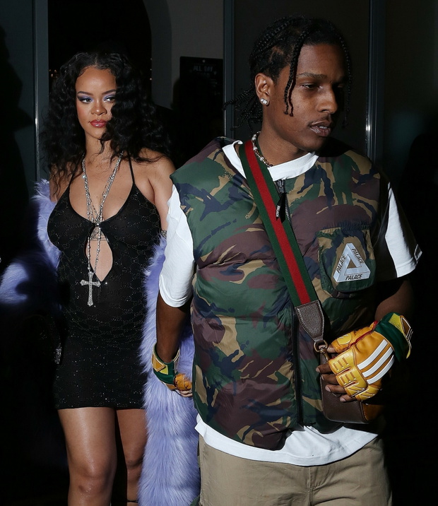 Rihanna i ASAP Rocky id? na pokaz mody
