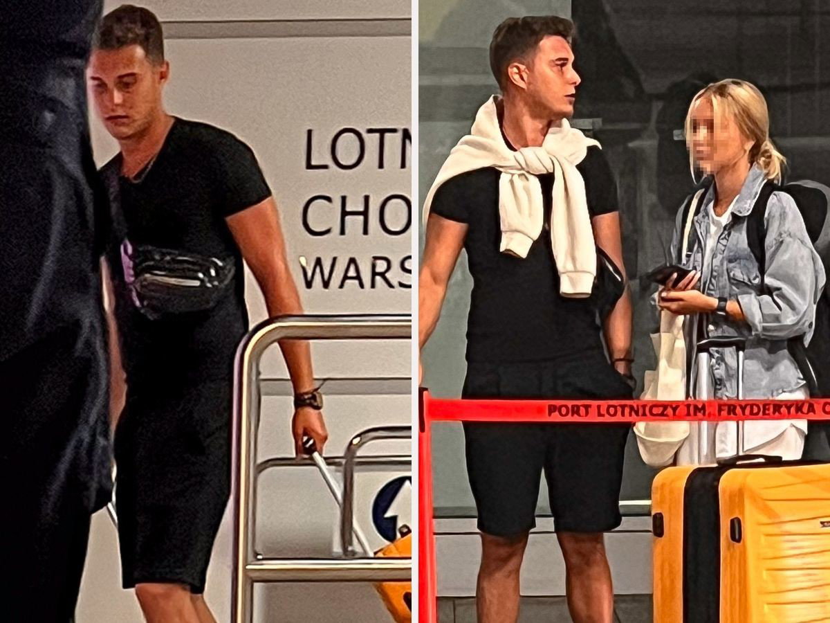 Adam Zdrójkowski z nową partnerką wrócił z wakacji