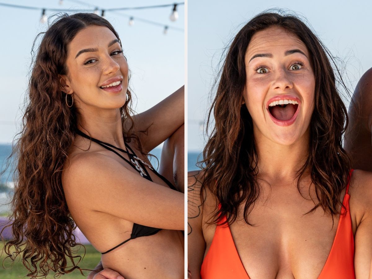 Pocałunek Laury i Karoliny w Love Island 8