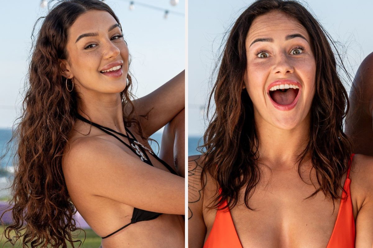 Pocałunek Laury i Karoliny w Love Island 8
