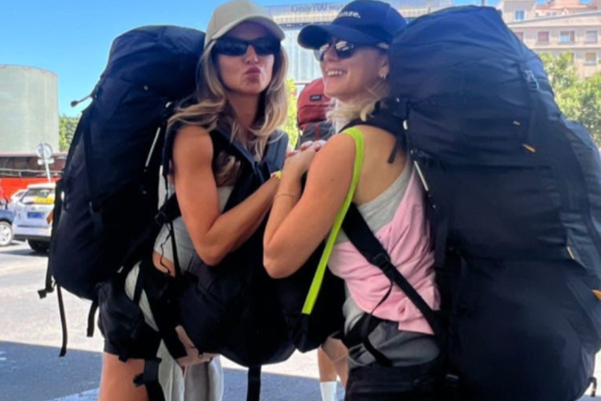 Anna Lewandowska o wyprawie z plecakami