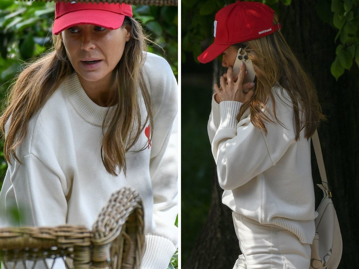 Małgorzata Rozenek bez makijażu przyłapana przez paparazzi
