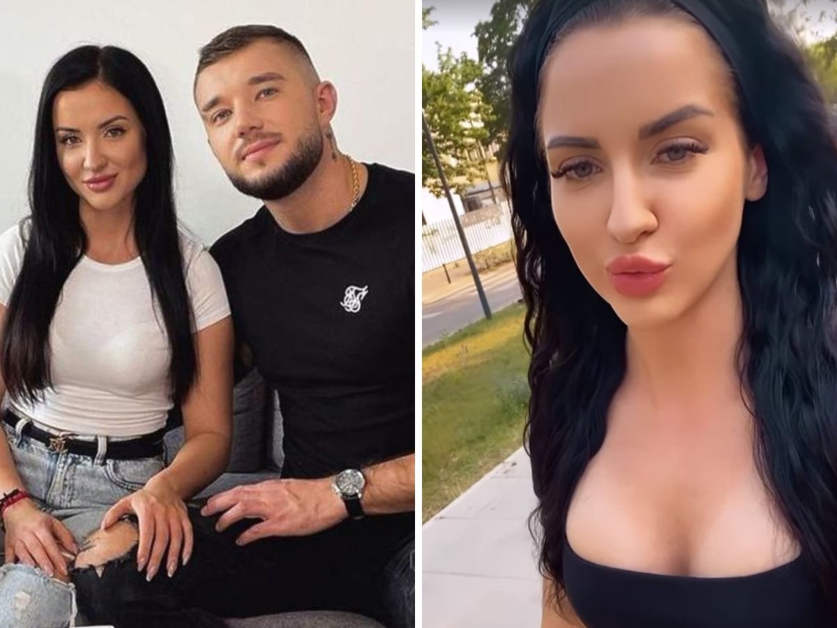 Ania z Love Island pozuje z bukietem róż