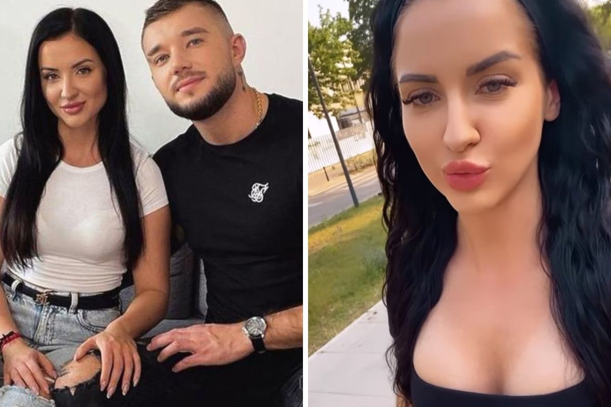 Ania z Love Island pozuje z bukietem róż