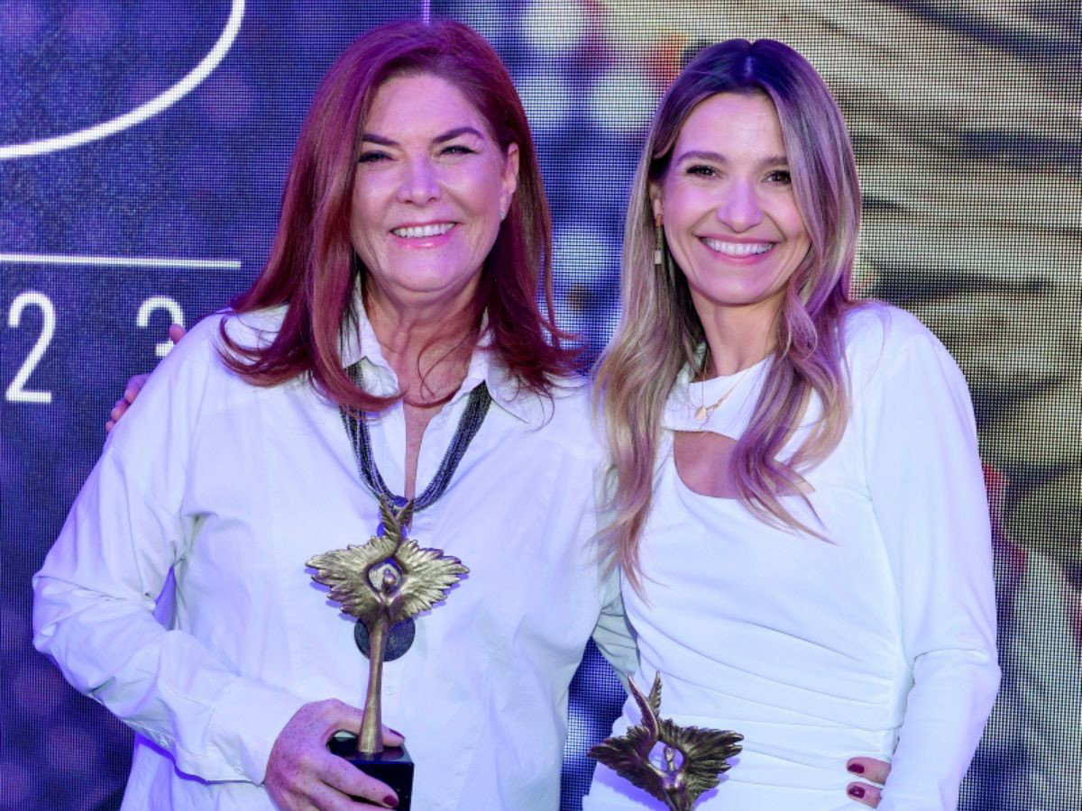 Joanna Koroniewska i Katarzyna Dowbor pozują razem 