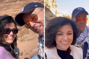 Katarzyna Cichopek w Jordanii z Maciejem Kurzajewskim