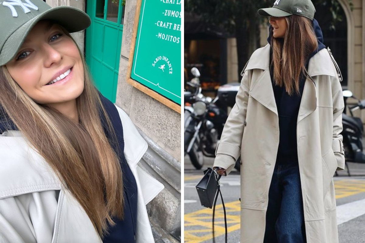 Anna Lewandowska w boskim trenczu na wiosnę