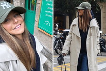 Anna Lewandowska w boskim trenczu na wiosnę