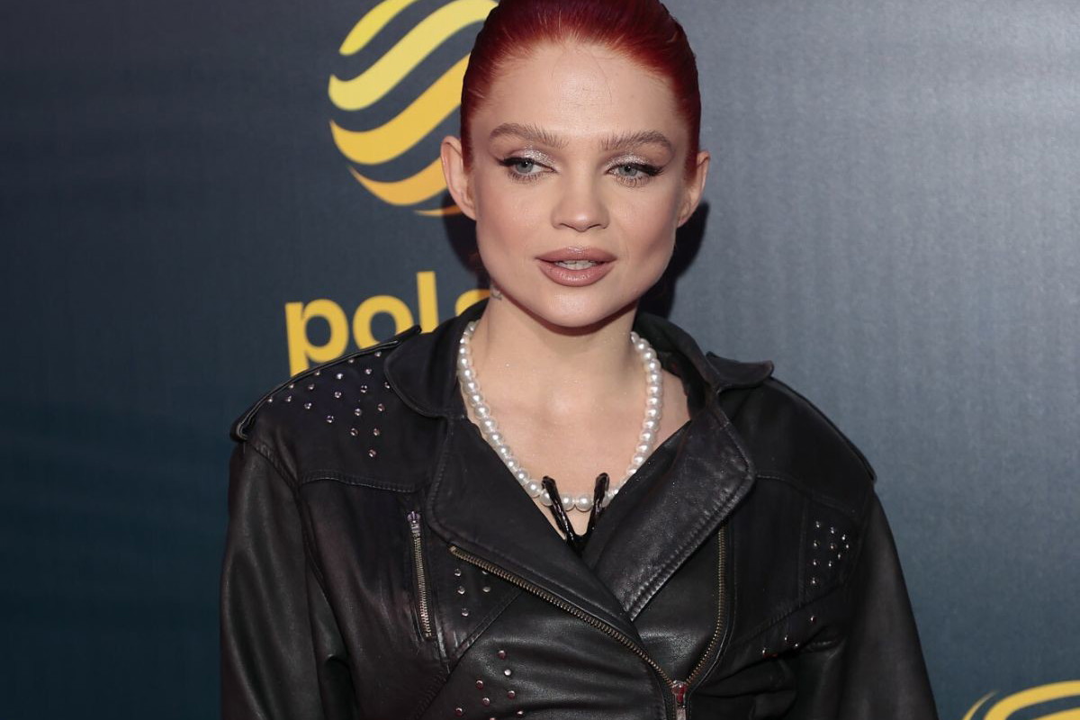 Margaret w przezroczystej mini na ramówce Polsatu
