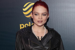 Margaret w przezroczystej mini na ramówce Polsatu