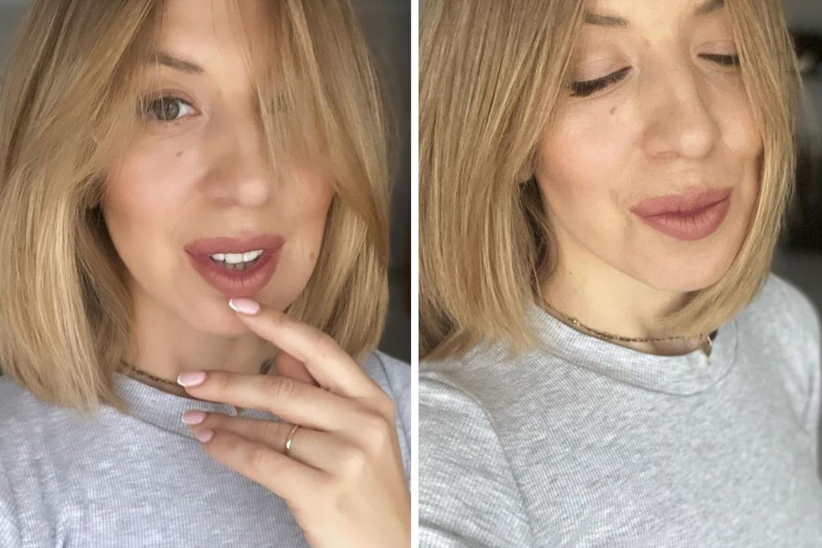Małgorzata Borysewicz z Rolnik szuka żony w nowej fryzurze