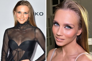 Agnieszka Kaczorowska w odważnej stylizacji na pokazie 00