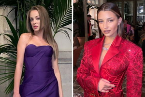 Wiktoria Gąsiewska i Julia Wieniawa w Paryżu