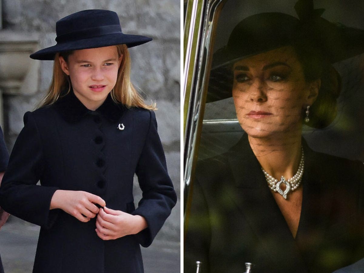 Księżniczka Charlotte wymowna biżuteria