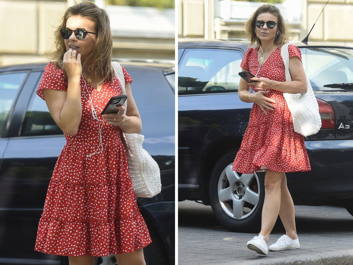 Edyta Herbuś potargane włosy
