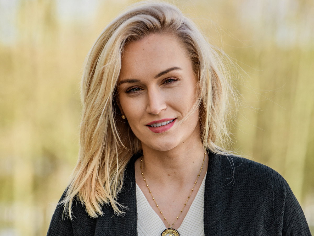 Kamila w sukience z Zary za 229 zł