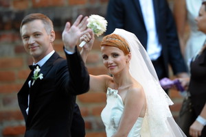 Katarzyna Zielińska i Wojciech Domański obchodzą 2. rocznicę ślubu