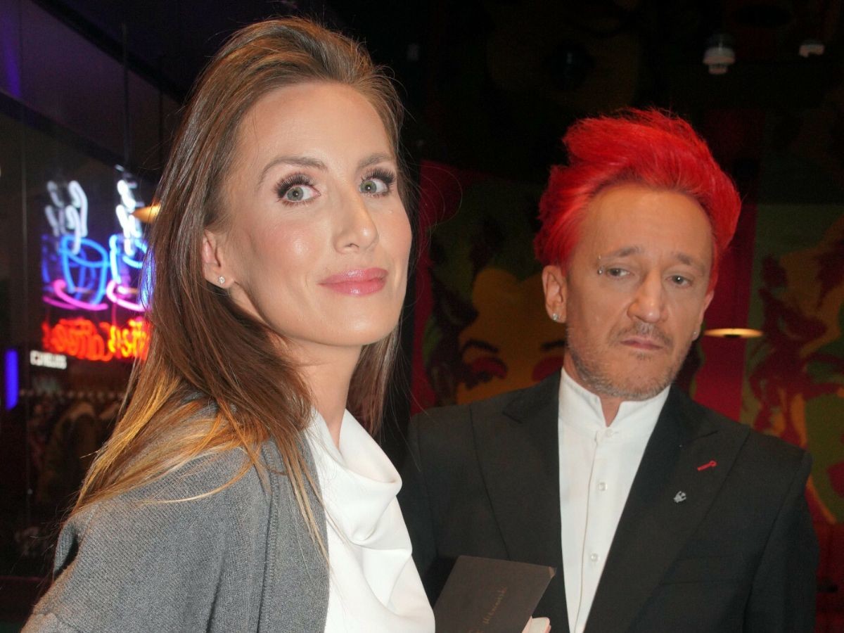 Pola i Michał Wiśniewscy na premierze filmu