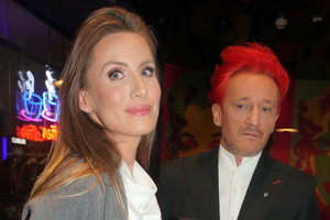 Pola i Michał Wiśniewscy na premierze filmu