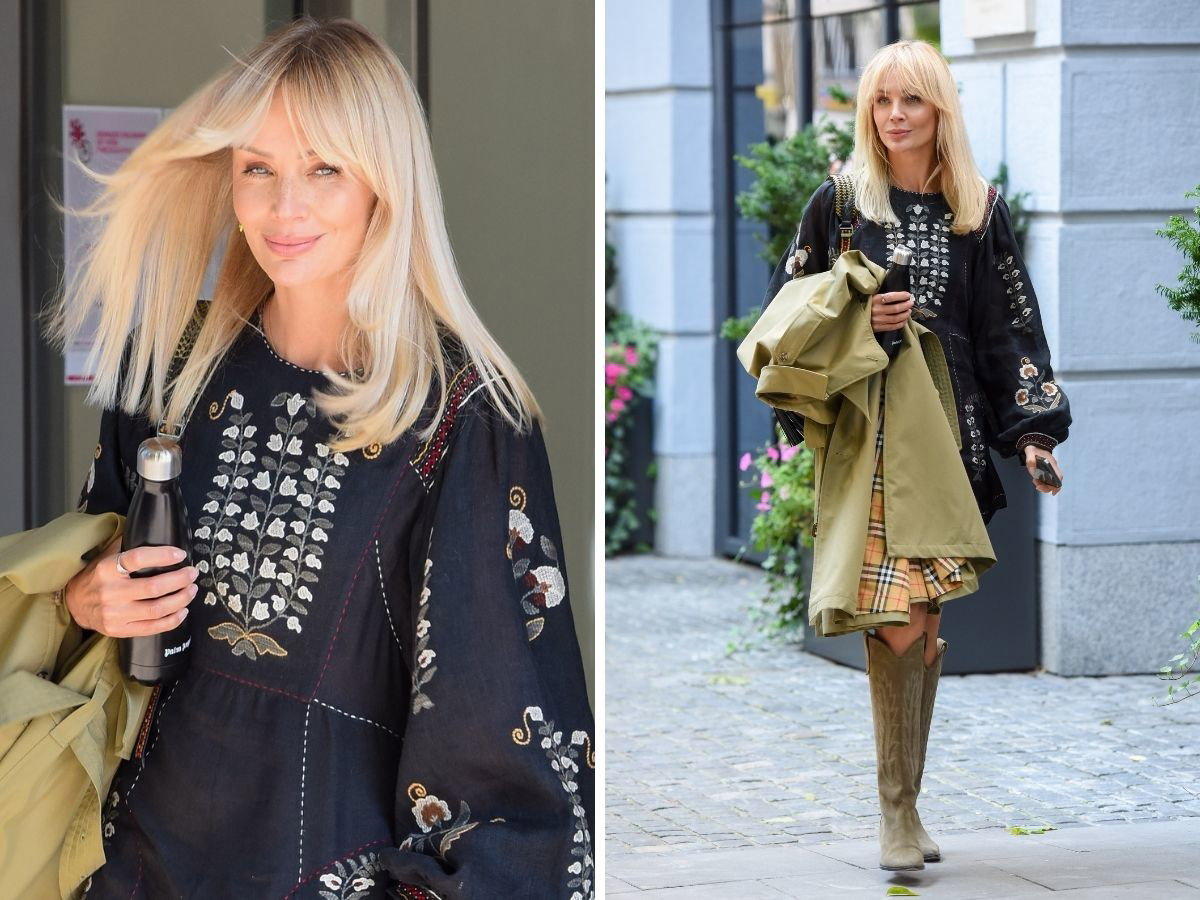 Agnieszka Woźniak-Starak w kozakach Isabel marant za 2,8 tys. zł