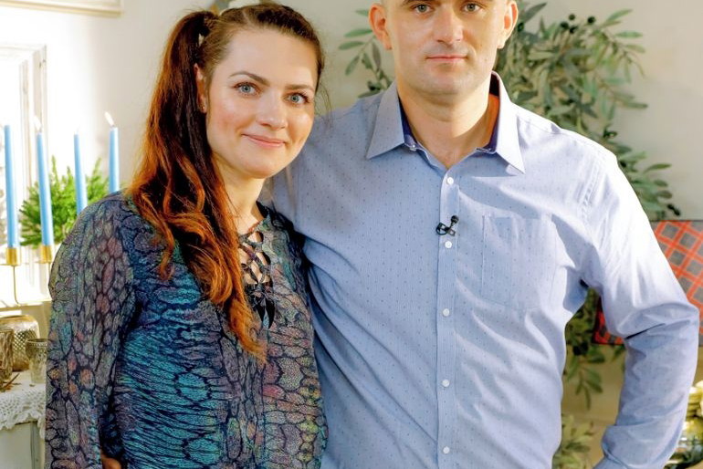 Sławomir z Rolnik szuka żony 6 z partnerką w świątecznym odcinku