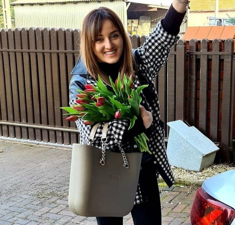 Anna Bardowska z hitową torbą O bag